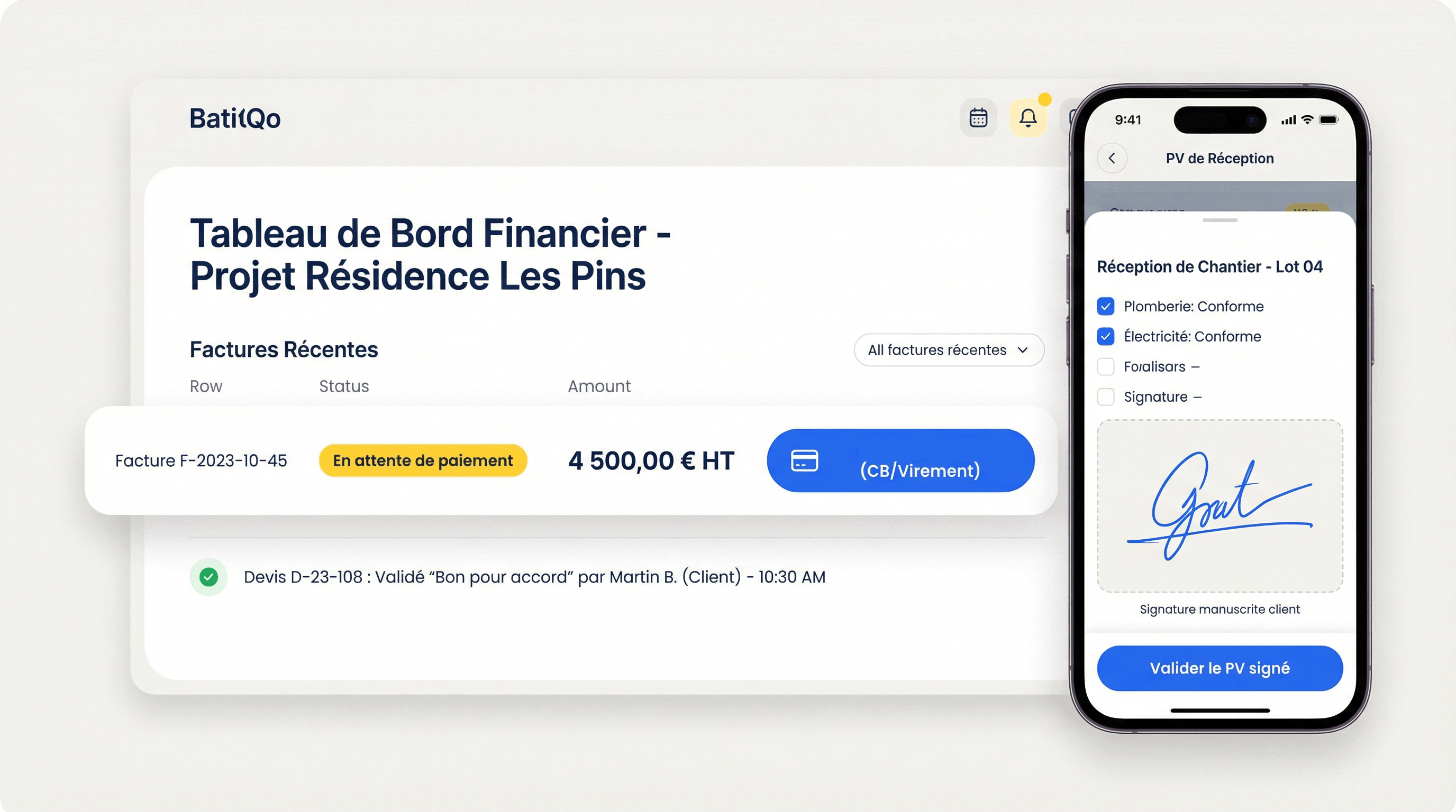 Signatures sécurisées intégrées